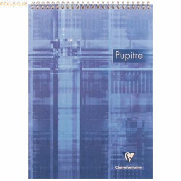 3329680815108 - 6 x Spiralblock A4 Seyes-Lineatur 80 Blatt farbig sorti