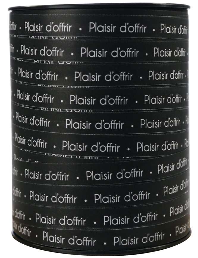 3329686021299 - Geschenkband Plaisir doffrir 10mmx225m schwarz-weiß