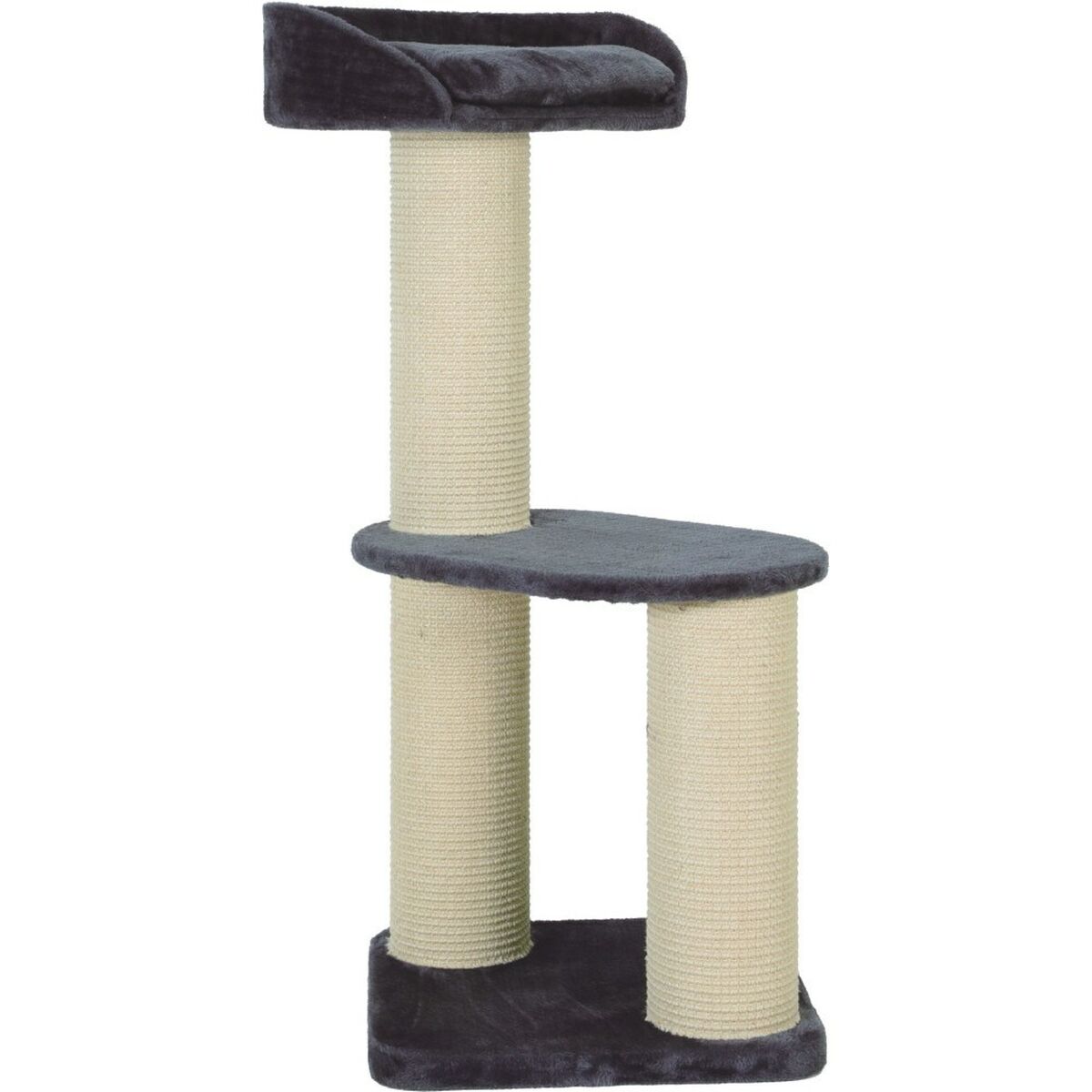 3336025040941 - Kratzbaum für Katzen 504094 Schwarz Beige Sisal 3336025040941 - Kratzbaum für Katzen 504094 Schwarz Beige Sisal