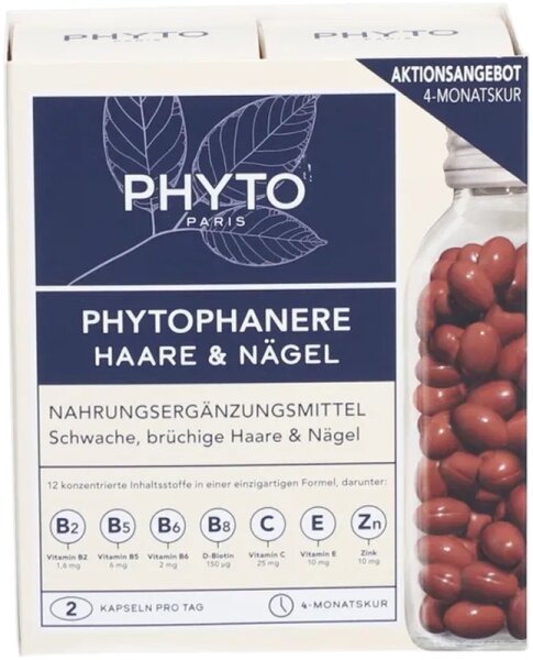 3338221402998 - PHYTO Haarpflege Pflege Nährungsergänzungsmittel Haare & Nägel 120 g
