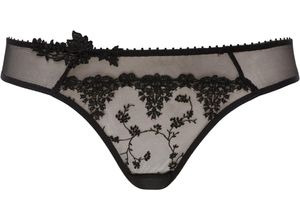 3340440999722 - Passionata® String Spitzen-Verzierung Stickereien für Damen schwarz 38