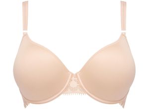 3340443201433 - CHANTELLE Day to Night T-Shirt-BH Bügel Spitze für Damen beige 80C