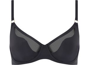 3340443483808 - CHANTELLE Pure Light Bügel-BH nahtlose Cups für Damen schwarz 75C