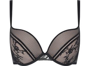 3340443555239 - Passionata® Olivia Push-up-BH Spitze für Damen schwarz 70D