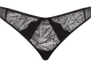 3340443642762 - CHANTELLE X Spark Slip transparent Spitze Ketten-Detail für Damen schwarz 38