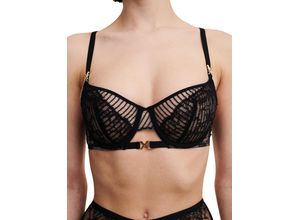 3340443711253 - CHANTELLE X Txture BH Spitze Tüll für Damen schwarz 75D