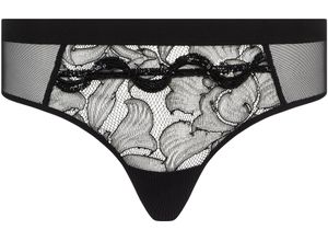 3340443820740 - CHANTELLE X XTravagant Brazilian Slip Spitzeneinsatz Cut-Out für Damen schwarz 36