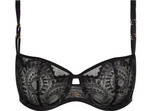 3340443832262 - CHANTELLE Mystic Dream Balconette-BH Tüll für Damen schwarz 80C