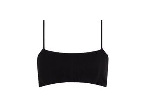 3340443848997 - CHANTELLE Pulp Bustier-Bikinioberteil schmale Träger Rippstruktur für Damen schwarz XS S