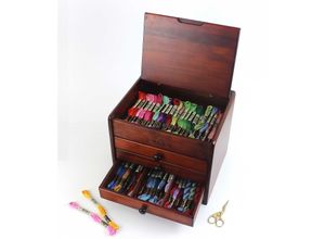 3357995031517 - DMC Stickgarn-Schatulle Inhalt 120 Strängchen