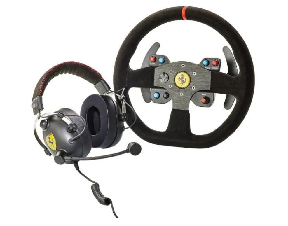 3362934111465 - RaceKit Ferrari 599XX Evo Edition with Alcantara - Alcantara Ferrari Lenkrad & Alcantara Ferrari Headset