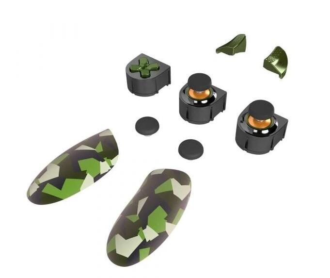 3362934402815 - ESWAP X GREEN COLOR PACK - Bundle mit 7 grünen Camo-Modulen nächste Generation NXG Mini-Sticks Hot-Swap - kompatibel mit dem ESWAP X PRO CONTROLLER (Xbox Series X|S und PC)