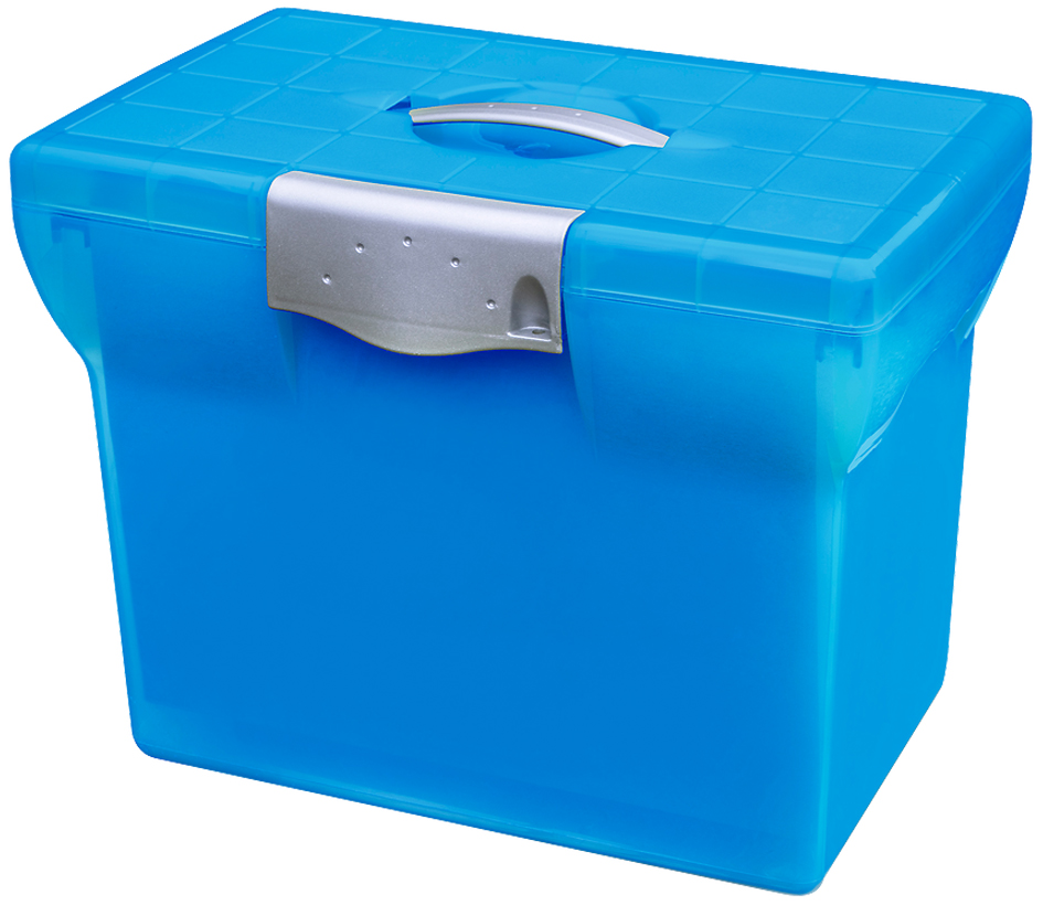 3362941869601 - loblique Hängeregistratur-Box ClassN Go transluzent-blau