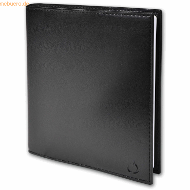 3371010178322 - Buchkalender Executif 16x16cm Soho ebenholzschwarz 2023