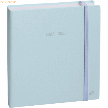 3371010461097 - Buchkalender Plan Day 16x16cm Pastell Blau 2025