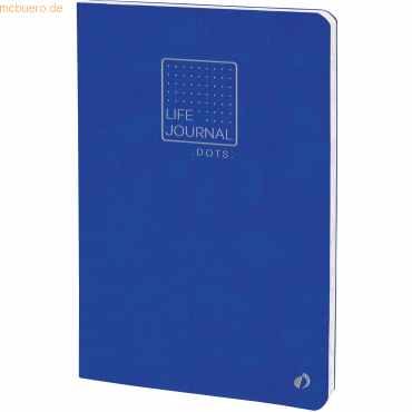 3371010468027 - Life Journal Slim 15x21cm dot-Lineatur elektroblau