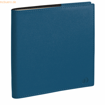 3371010488957 - Buchkalender Executif 16x16cm Soho stahlblau 2023