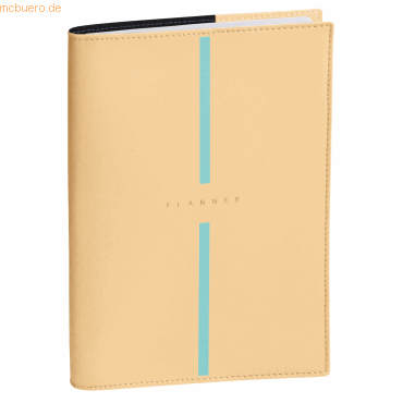 3371010498369 - Buchkalender Plan Note 15 15x21cm Billy creme 2024