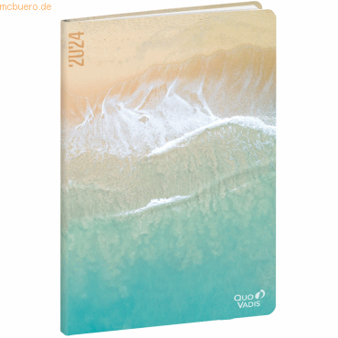 3371010499786 - Buchkalender Minister Recycling ML 16x24cm Relax Strand 2024