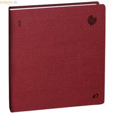 3371010500383 - Buchkalender Executif Recycling ML 16x16cm Diana bordeaux 20