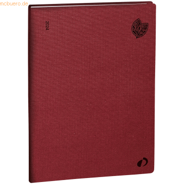 3371010500390 - Buchkalender Minister Recycling ML 16x24cm Diana bordeaux 20