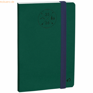 3371010512263 - Buchkalender Planning 21 15x21cm 16 Monate Everest grün 2026