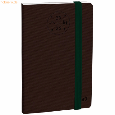 3371010531721 - Buchkalender Pre 16 21x27cm 16 Monaten Everest granat 2026