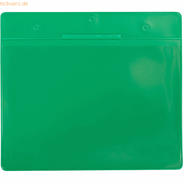 3377991622458 - Kennzeichnungshülle A5 quer grün magnetisch PVC VE=10 Stü