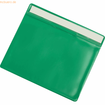 3377991682452 - Kennzeichnungshülle A5 quer PVC selbstklebend grün VE=10 Stüc