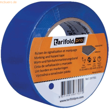 3377991977015 - Bodenmarkierungsband 50mmx33m blau