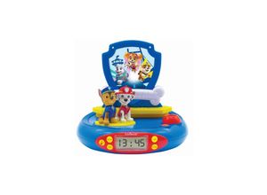 3380743046655 - LEXIBOOK Paw Patrol Wecker mit Projektion und Nachtlicht blau rot