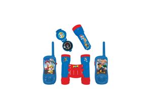 3380743084725 - Paw Patrol Abenteuerset mit 2 Walkie Talkies Fernglas Taschenlampe