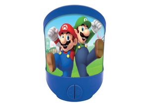 3380743085227 - Super Mario Wandlicht Tisch-Nachtlicht Lampe mit Timerfunktion