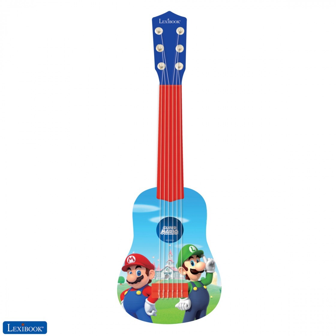 3380743085487 - Musikset meine erste Gitarre super mario Lexibook