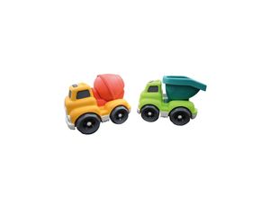 3380743096728 - Bio-Plastik Betonmischer und Kipplaster Sandspielzeug Fahrzeuge LKW