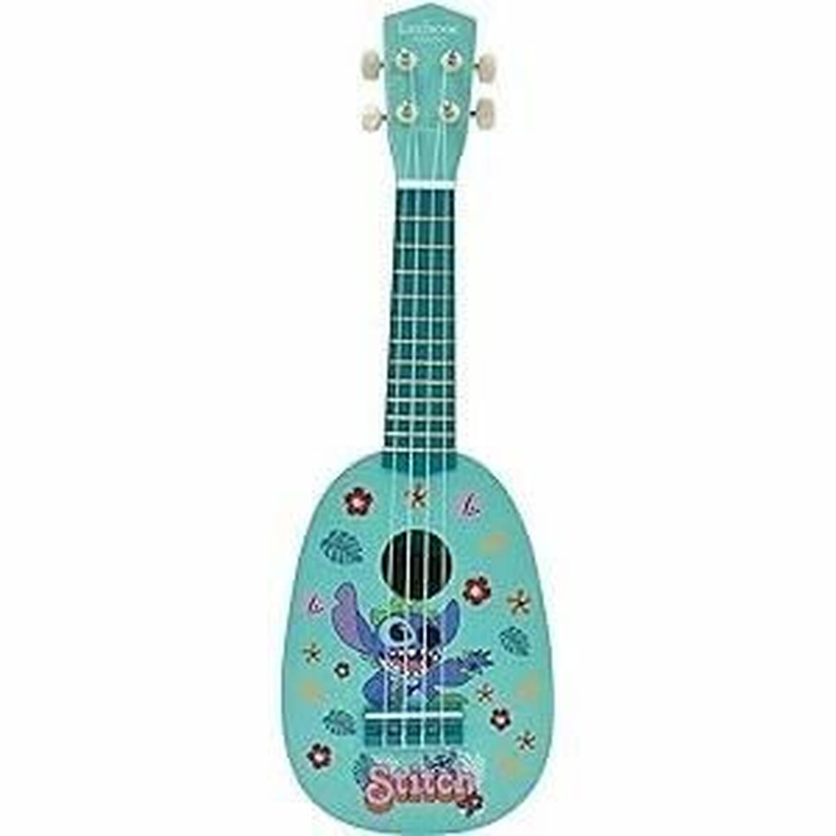 3380743104416 - Disney Stitch - My First Wooden Ukulele - 4 Nylon Strings