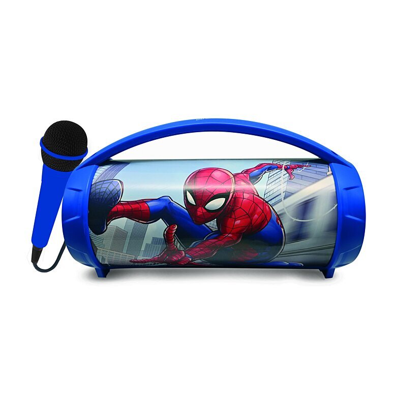 3380743105857 - Bluetooth-Lautsprecher mit Licht und Mikrofon - Spiderman Lexibook