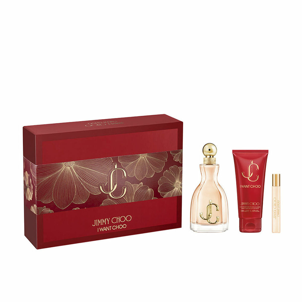 3386460148627 - Set mit Damenparfüm I WANT CHOO EDP 3 Stücke