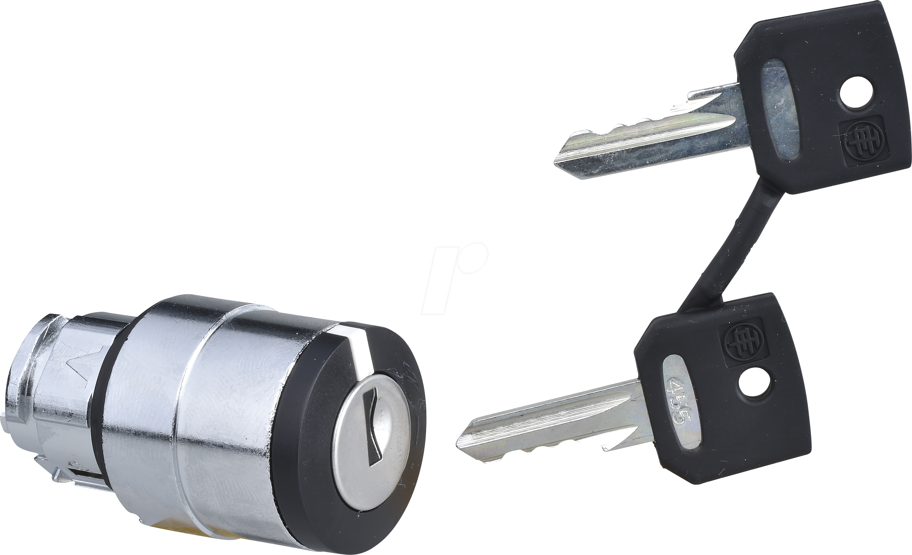 3389110889321 - ZB4BG08 - Schlüsselschalter Frontelement Harmony XB4 22mm schwarz