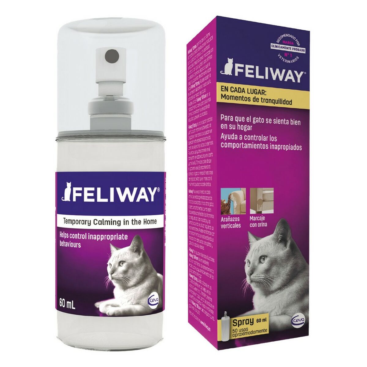 3411112133789 - Geruchsbeseitiger Feliway Beruhigend Katze 60 ml