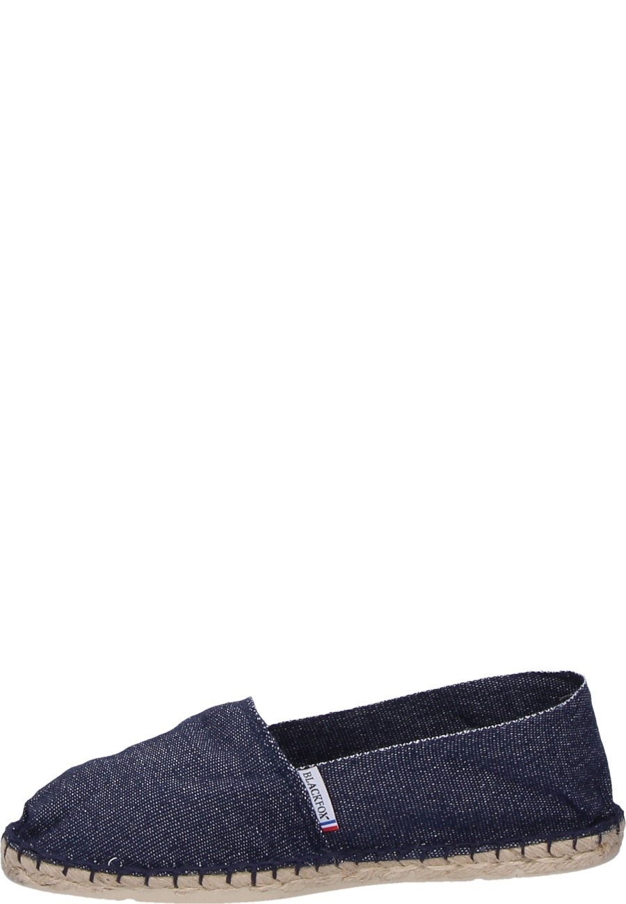 3414903876438 - BlackFox | Bequeme Schuhe   Pantoletten - Größe 43 - Farbe Blue Jeans