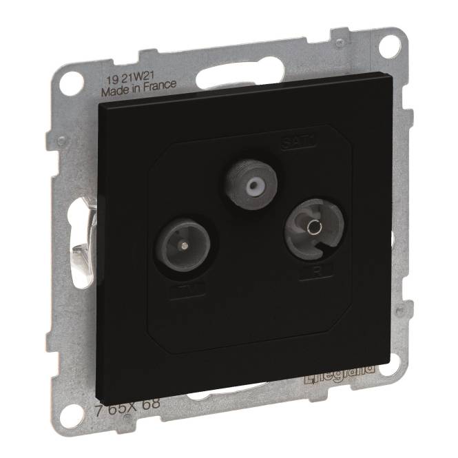 3414972552233 - Legrand 765368 SEANO Durchgangsdose TV-R-SAT fHD-TV in der Farbausführung 3414972552233 - Legrand 765368 SEANO Durchgangsdose TV-R-SAT fHD-TV in der Farbausführung