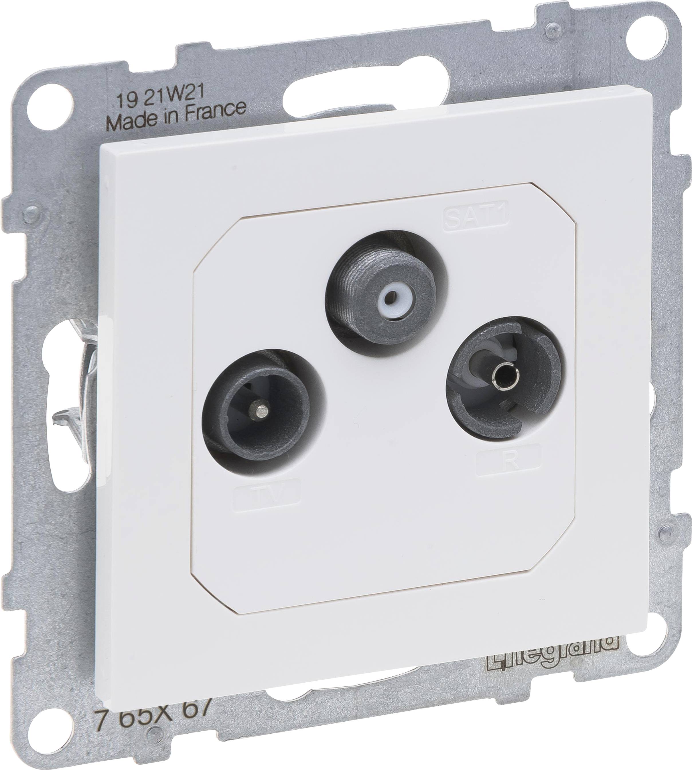 3414972552417 - Legrand 765167 SEANO Einzeldose TV-R-SAT fHD-TV in der Farbausführung Ultraweiß 3414972552417 - Legrand 765167 SEANO Einzeldose TV-R-SAT fHD-TV in der Farbausführung Ultraweiß