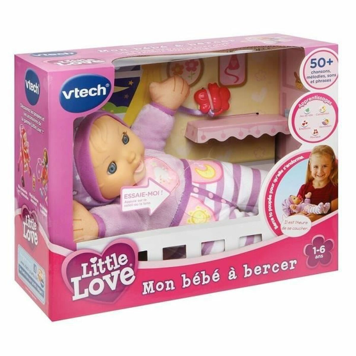 3417761966051 - Baby-Puppe Mon bebe a bercer 3417761966051 - Baby-Puppe Mon bebe a bercer