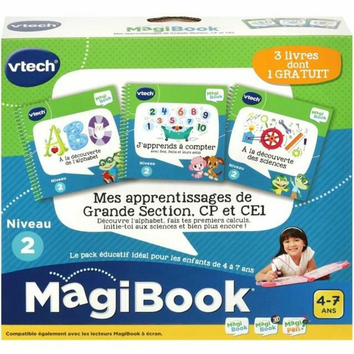 3417764890056 - Interaktives Buch von Kindern VTech mein Lernen in Grande Section 3417764890056 - Interaktives Buch von Kindern VTech mein Lernen in Grande Section