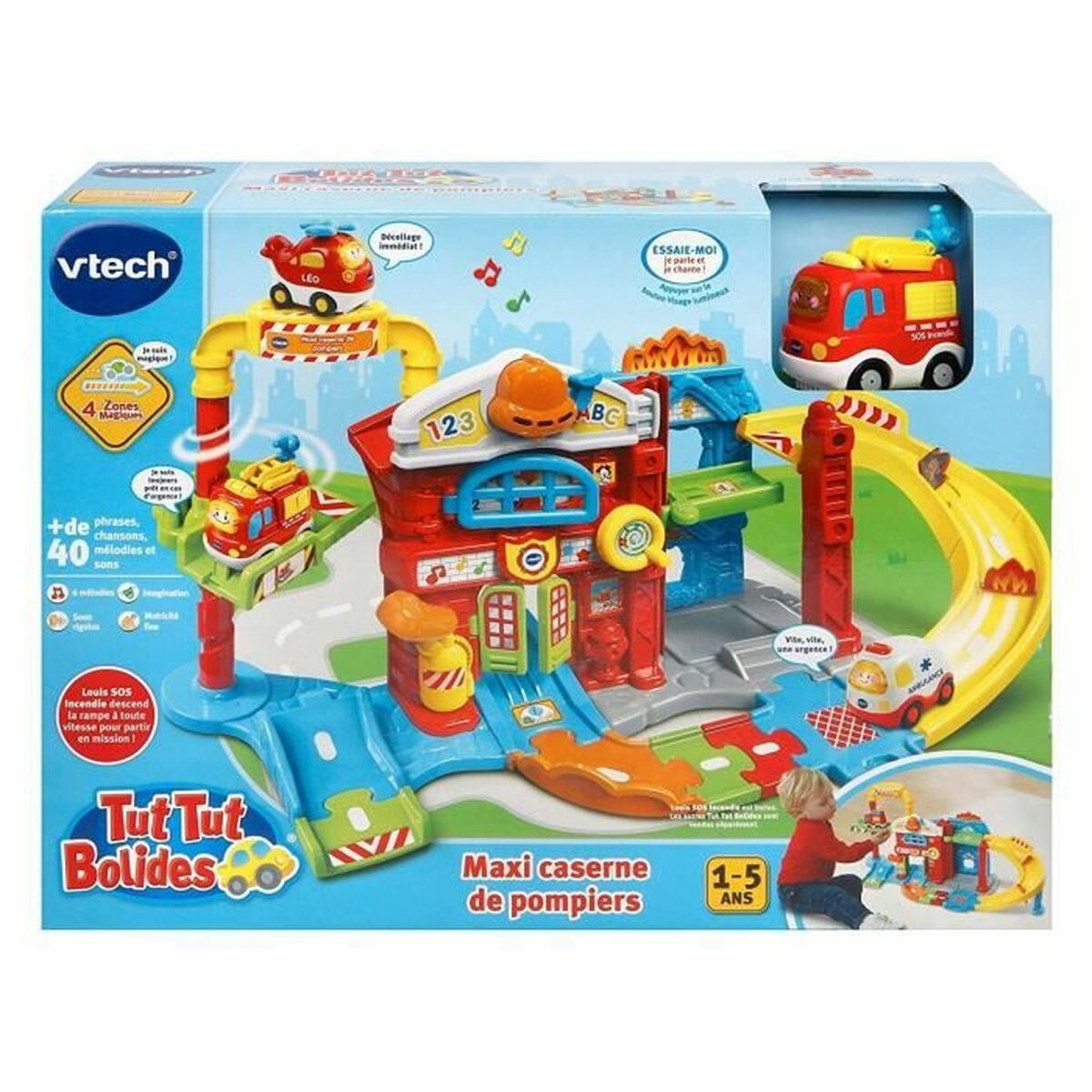 3417765039058 - Spielset Fahrzeuge Maxi Fire Station mit ton (FR) 3417765039058 - Spielset Fahrzeuge Maxi Fire Station mit ton (FR)