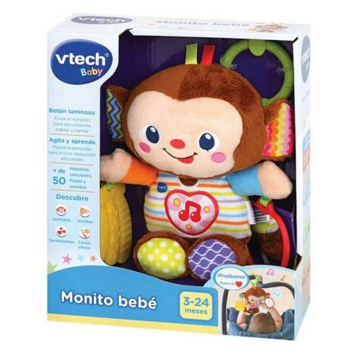 3417765134227 - Interaktives Stofftier für Babys Monito Bebé (ES)