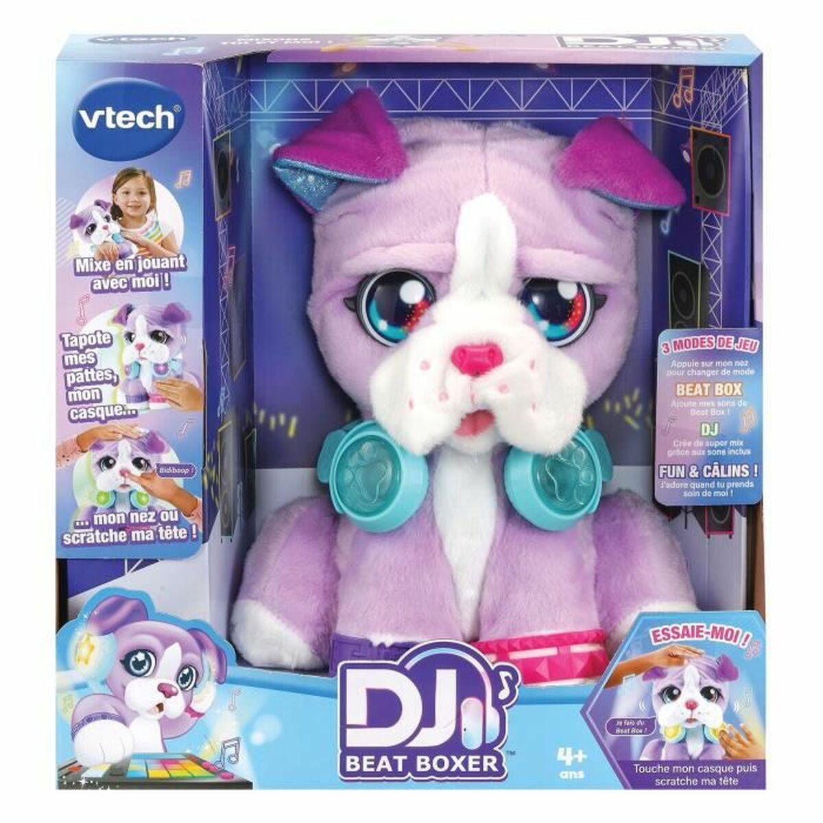 3417765515057 - Plüschtier DJ Beat Boxer Musikalisch 3417765515057 - Plüschtier DJ Beat Boxer Musikalisch
