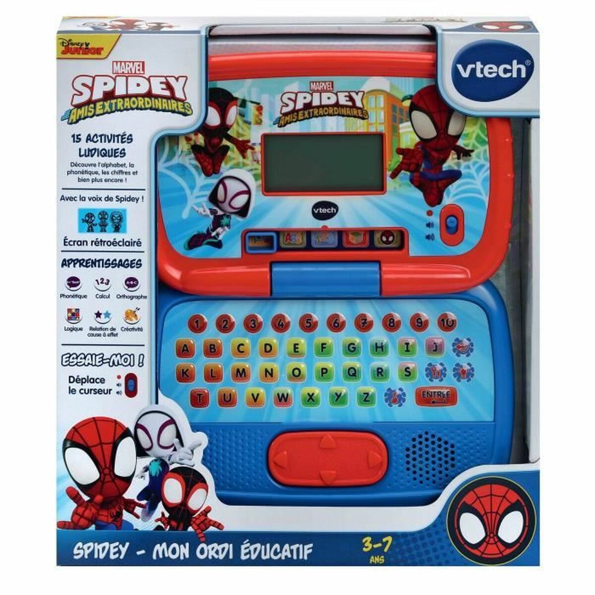 3417765616051 - Pädagogisches Spielzeug Spidey - Mon ordi éducatif 3417765616051 - Pädagogisches Spielzeug Spidey - Mon ordi éducatif