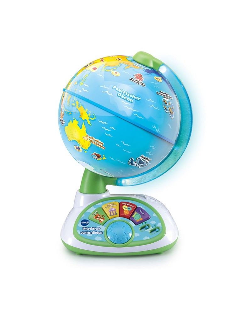 3417766159045 - Globus VTECH Ready Set School Interaktiver Junior-Globus Globen bunt Kinder Globus Lernglobus mit Licht und Sound